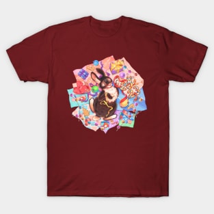 Christmas and New Year's Rabbit T-Shirt
